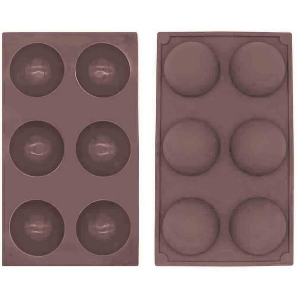 Details about   2 Pack 6-Cavity Heart-shaped Silicone Mold Chocolate Cake Cookie Baking Molds